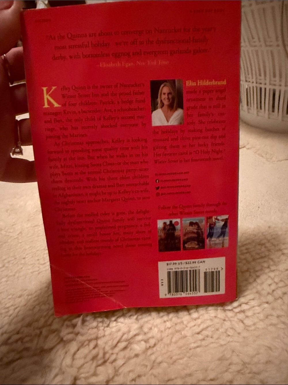 Winter Street - Paperback Book (Blue/Red Cover) - Picture 2 of 4